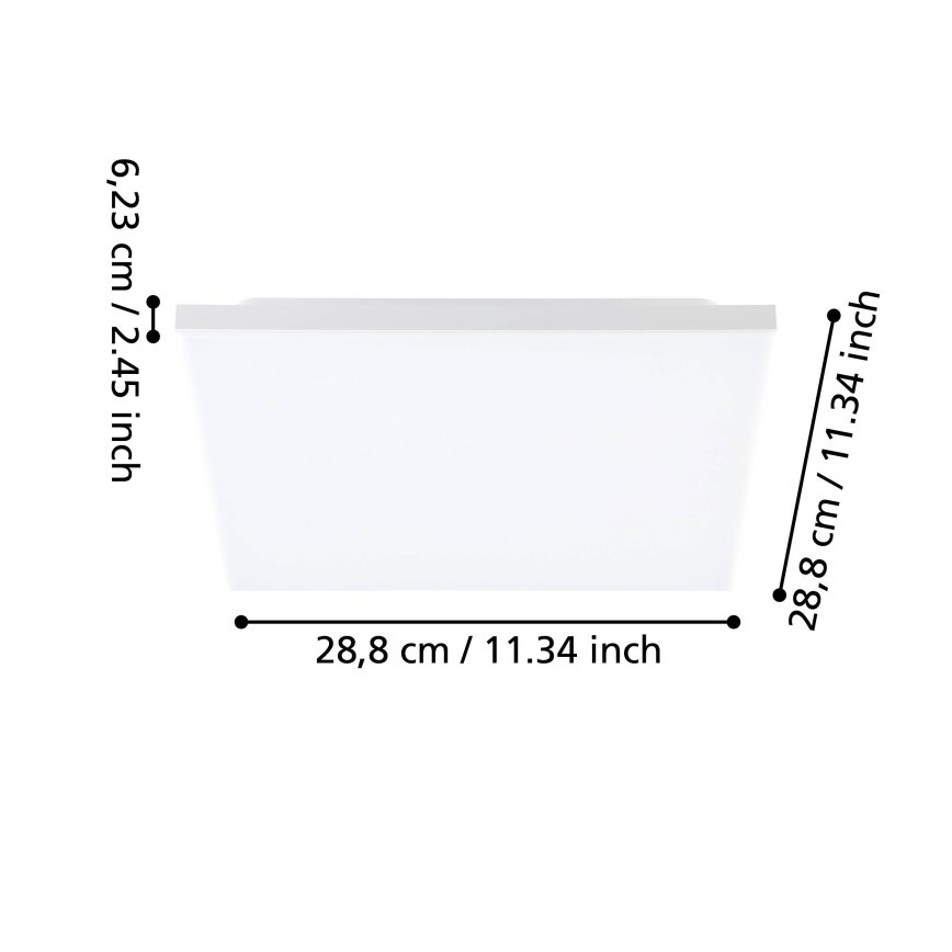 Eglo 99843 - LED таванно осветително тяло TURCONA LED/10W/230V