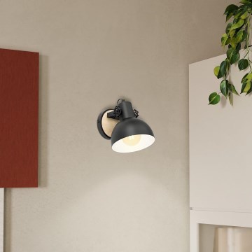Eglo - Аплик 1xE27/28W/230V - FSC сертифицирано