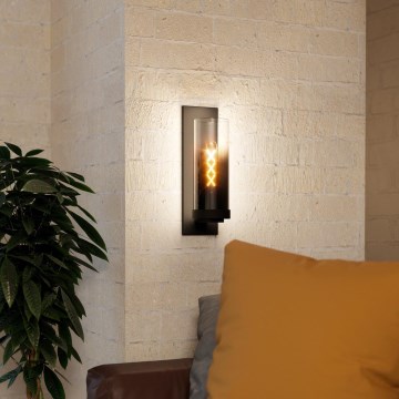 Eglo - Аплик 1xE27/40W/230V черен