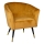 Eglo - Armchair 78x70 см жълт