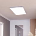Eglo - Димируем LED панел за повърхностен монтаж LED/35,5W/230V 2700-6500K 120x60 cm бял + дистанционно управление