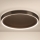 Eglo - димируемо LED таванно осветително тяло LED/10W/230V + 4xLED/9,5W 2200-6500K Ø 55 cm кафяво + дистанционно управление