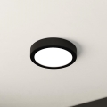 Eglo - Димируемо LED таванно осветително тяло LED/11W/230V черно Ø 16 см