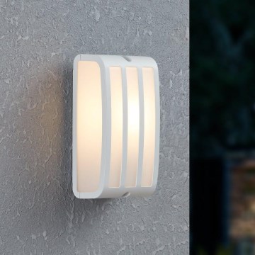 Eglo - Екстериорен аплик 1xE27/40W/230V бял IP54