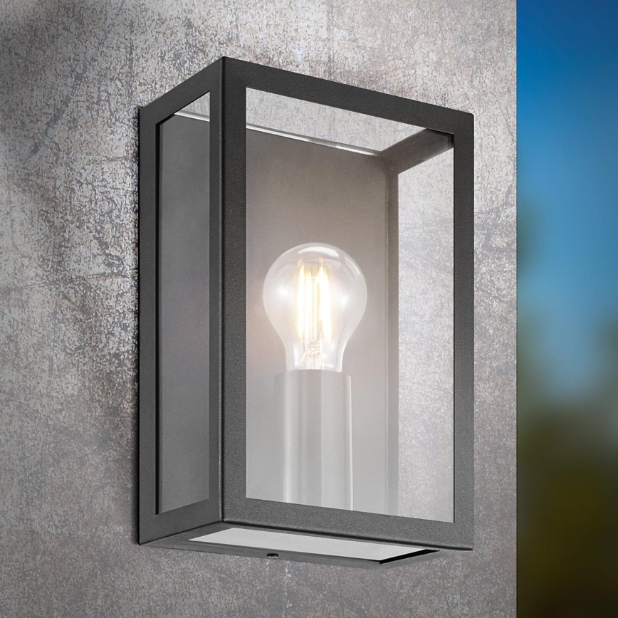 Eglo - Екстериорна лампа 1xE27/60W/230V IP44