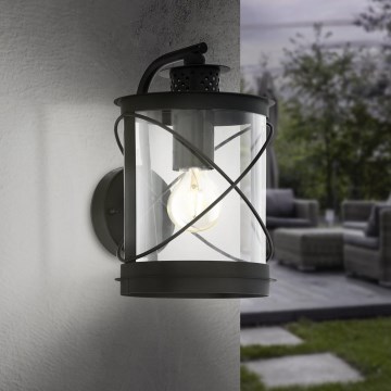 Eglo - Екстериорна лампа 1xE27/60W/230V IP44