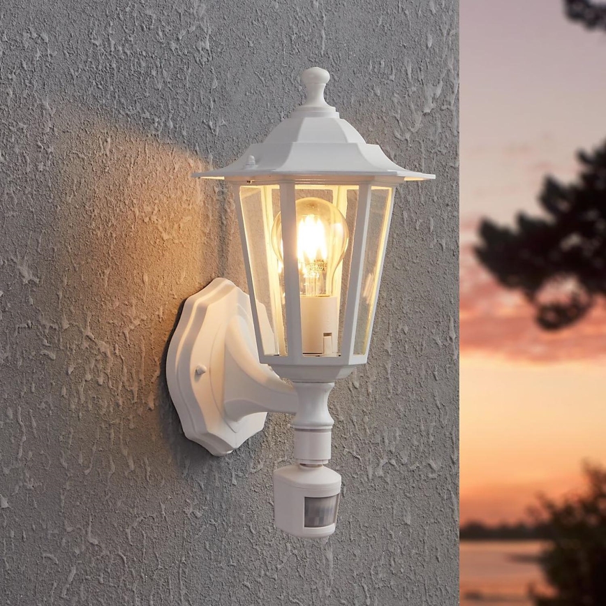 Eglo - Екстериорна лампа на сензор 1xE27/60W/230V