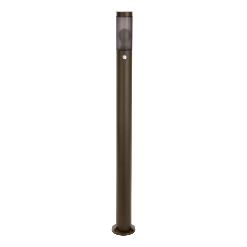 Eglo - Екстериорна лампа със сензор 1xE27/15W/230V 110 см IP44