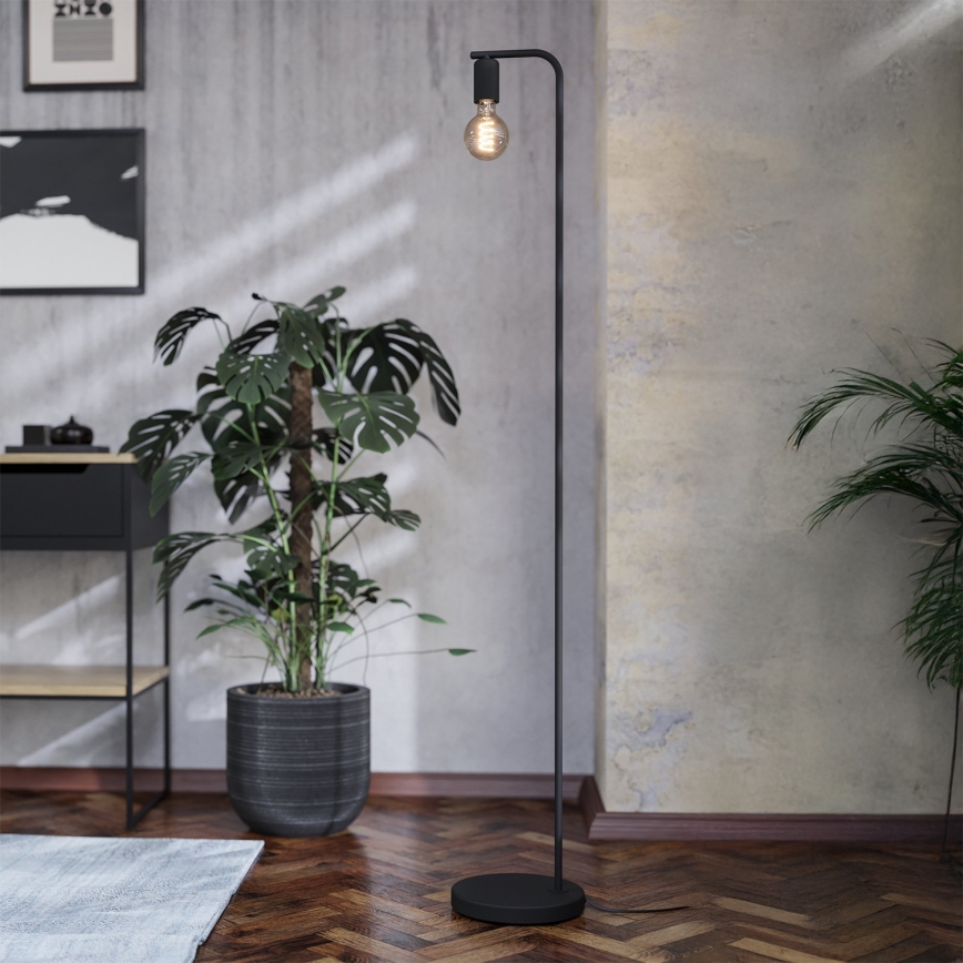 Eglo - Лампион 1xE27/40W/230V черен