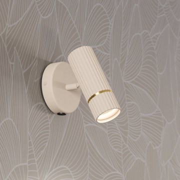 Eglo - LED аплик 1xGU10/5W/230V 3000K бежов
