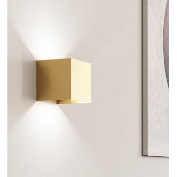 Eglo - LED аплик 2xLED/1,5W/230V 3000K златист