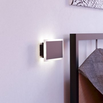 Eglo - LED аплик LED/12W/230V 3000K 12x23 см черен