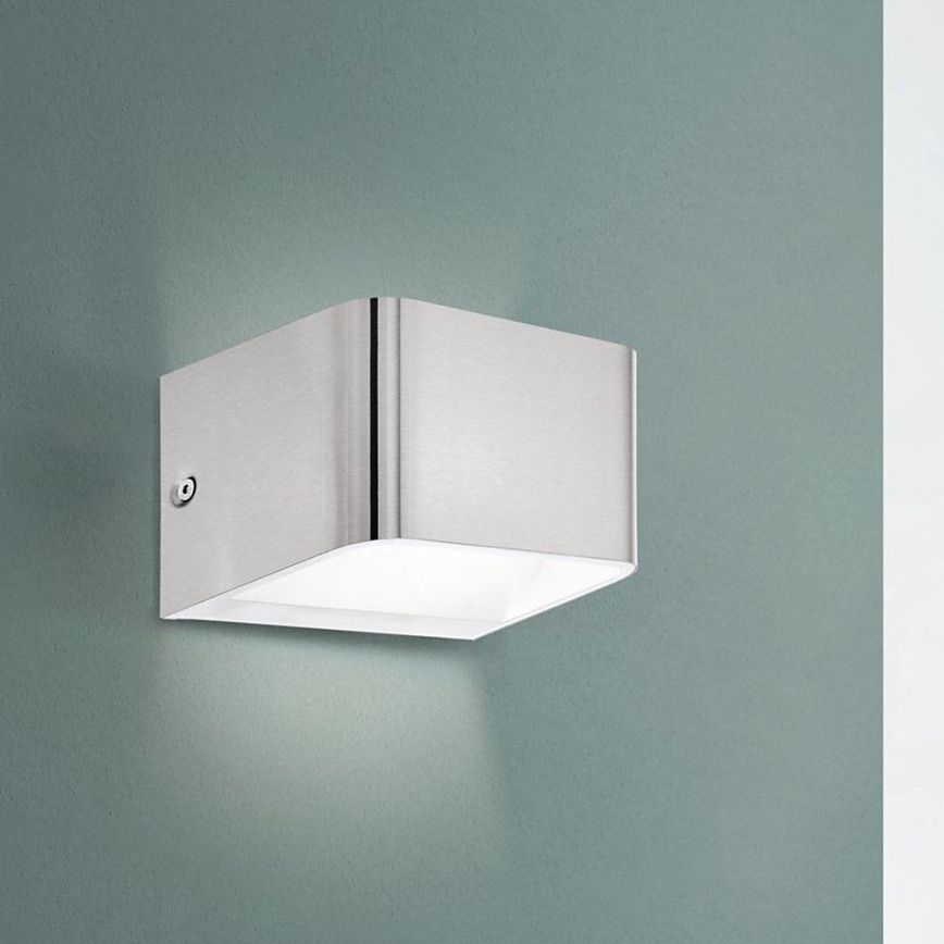 Eglo - LED аплик LED/6W/230V 3000K матов хром