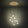 Eglo - LED Димируем пендел 10xLED/3W/230V 3000K Ø 58 см златист