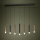 Eglo - LED Димируем пендел 7xLED/3,1W/230V 3000K антрацит/златист