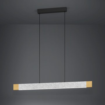 Eglo - LED Димируем пендел LED/22,2W/230V 3000K кафяв/сив