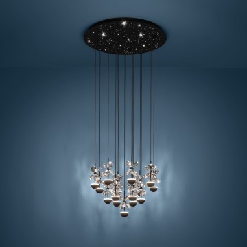 Eglo - LED Димируем пендел LED/27W/230V 3000K черен
