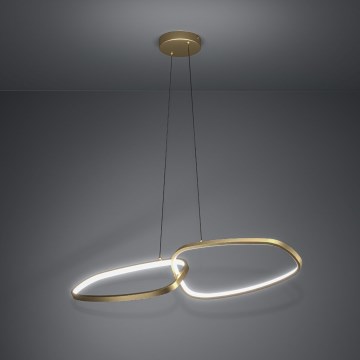 Eglo - LED Димируем пендел LED/37,5W/230V 3000K златист