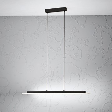 Eglo - LED Димируем пендел LED/57,5W/230V 3000K черен + дистанционно управление