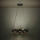 Eglo - LED Димируем пендел LED/72W/230V 3000K черен/златист