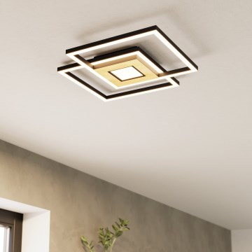 Eglo - LED Димируем плафон 2xLED/17W/230V +1xLED/4,2W 2700-6500K + дистанционно управление