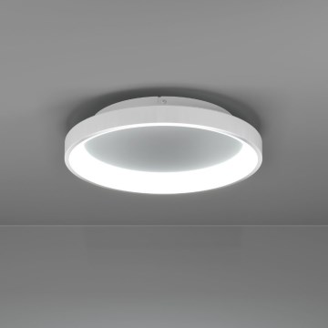 Eglo - LED Димируем плафон LED/12W/230V 2700-6500K бял + дистанционно управление