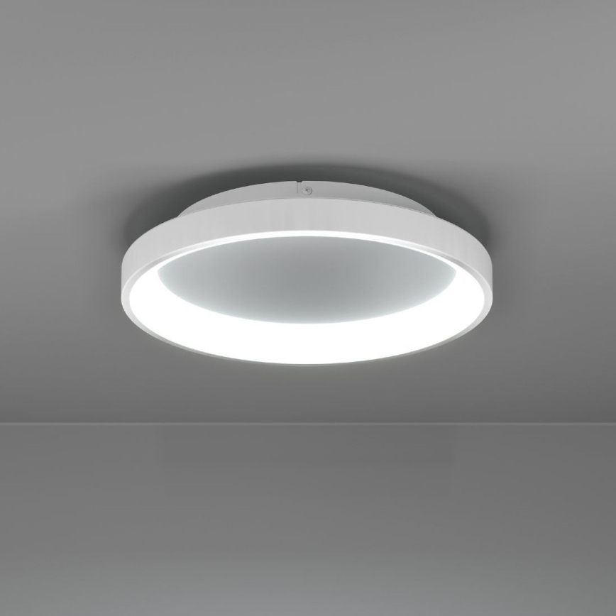 Eglo - LED Димируем плафон LED/12W/230V 2700-6500K бял + дистанционно управление