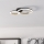 Eglo - LED Димируем плафон LED/12W/230V 4000K черен/златист