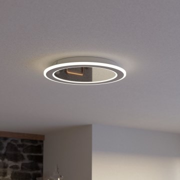 Eglo - LED Димируем плафон LED/20W/230V 2700-6500K бял + дистанционно управление
