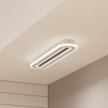 Eglo - LED Димируем плафон LED/20W/230V 2700-6500K бял + дистанционно управление
