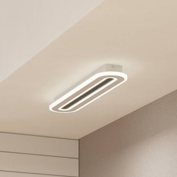 Eglo - LED Димируем плафон LED/20W/230V 2700-6500K бял + дистанционно управление