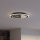 Eglo - LED Димируем плафон LED/20W/230V 2700-6500K черен + дистанционно управление