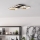 Eglo - LED Димируем плафон LED/20W/230V 4000K черен/златист