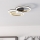 Eglo - LED Димируем плафон LED/20W/230V 4000K черен/златист