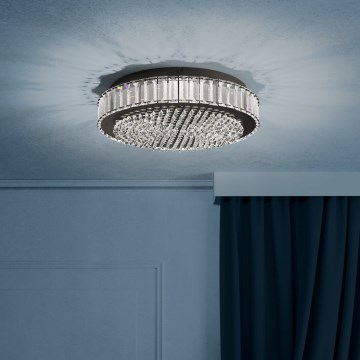 Eglo - LED Димируем плафон LED/23,5W/230V 4000K черен