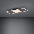 Eglo - LED Димируем плафон LED/26,2W/230V 2700-6500K черен + дистанционно управление