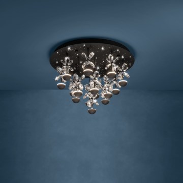 Eglo - LED Димируем плафон LED/27W/230V 3000K черен