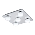 Eglo - LED Димируем плафон за баня 5xLED/7,2W/ IP44