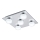 Eglo - LED Димируем плафон за баня 5xLED/7,2W/ IP44
