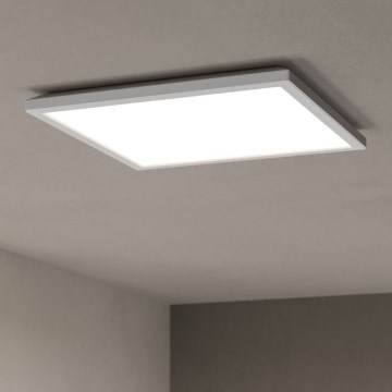 Eglo - LED Димируем плафон за баня LED/17,6W/230V 2700-6500K 39x39 см IP44 бял + дистанционно управление
