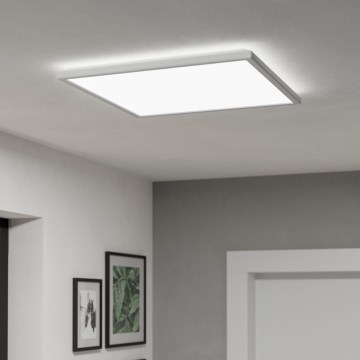 Eglo - LED Димируем плафон за баня LED/17W/230V 2700-6500K 50x50 см IP44 бял + дистанционно управление