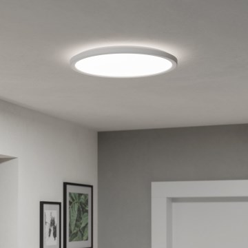 Eglo - LED Димируем плафон за баня LED/18,5W/230V 2700-6500K Ø 38,9 см IP44 бял + дистанционно управление