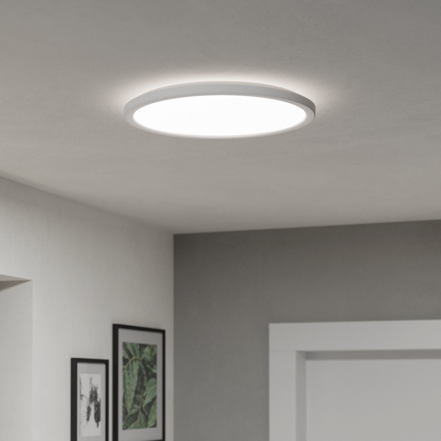 Eglo - LED Димируем плафон за баня LED/18,5W/230V 2700-6500K Ø 38,9 см IP44 бял + дистанционно управление