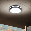 Eglo - LED Димируем плафон за баня LOCANA-C LED/14W/230V Bluetooth IP44 антрацит