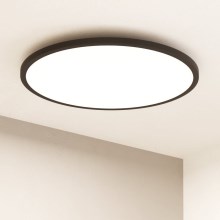 Eglo - LED Димируем плафон LED/41W/230V Ø 60 cm черен