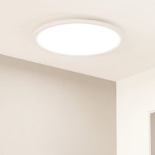 Eglo - LED Димируем плафон LED/41W/230V Ø 60 см бял