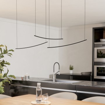 Eglo - LED димируем полилей на кабел LED/22W/230V 2700/4000/6500K черен