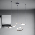 Eglo - LED димируем полилей на кабел LED/50W/230V 2200-6500K месинг + дистанционно управление
