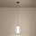 Eglo - LED димируем полилей на кабел LED/7W/230V + LED/1,6W 2200-6500K черен хром