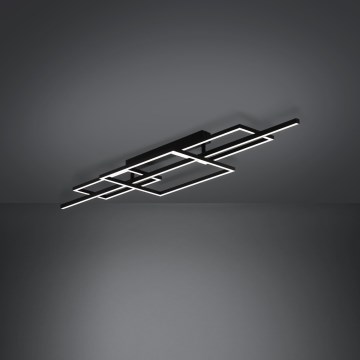 Eglo - LED Димируем полилей за повърхностен монтаж LED/34,5W/230V 3000K черен